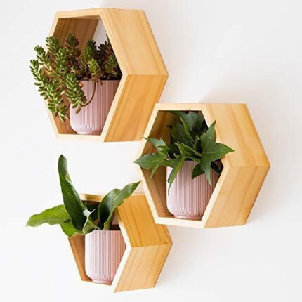 JUEGO REPISAS HEXAGONALES